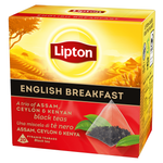 Chá Preto English Breakfast Lipton Saquetas Pirâmide 34 g 20 un