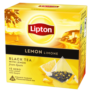 Chá Preto e Limão Pyramid Lipton 34 g 20 un