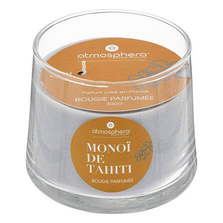 HKH Vela Perfumada Monoi de Tahiti Copo Vidro