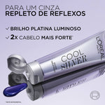 L'Oréal Paris Tratamento Matizador Cinza Platina Prateado 140 g