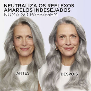 L'Oréal Paris Tratamento Matizador Cinza Platina Prateado 140 g