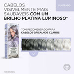 L'Oréal Paris Tratamento Matizador Cinza Platina Prateado 140 g