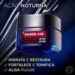 L'Oréal Paris Men Expert Power Age Gel de Noite 50 ml