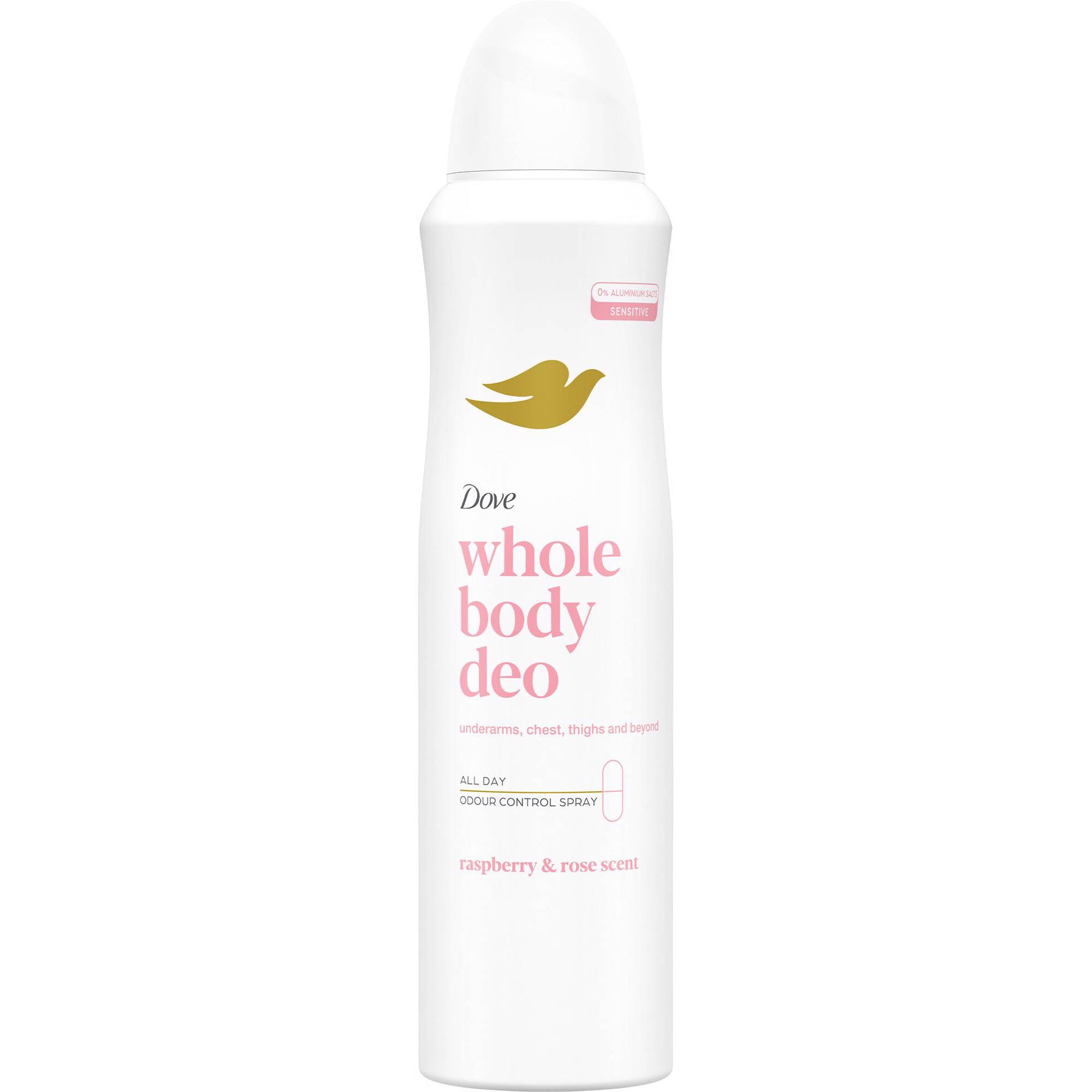 Desodorizante Spray para Todo o Corpo Dove Raspberry Rose 90 g 150 ml