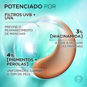 L'Oréal Paris Bright Reveal Fluído Médio FPS50 50 ml