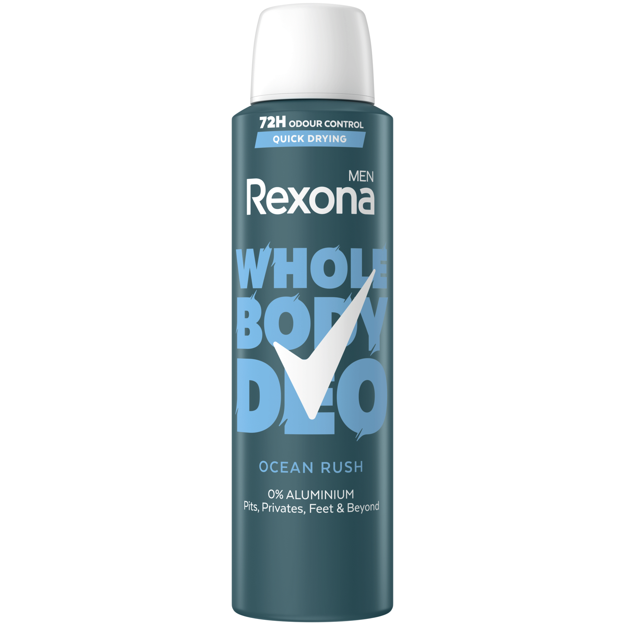 Desodorizante Spray Rexona Men Ocean Rush Todo o Corpo 91 g 150 ml