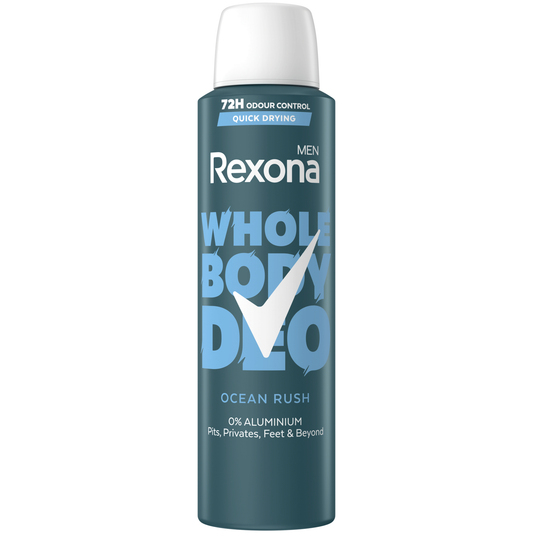 Desodorizante Spray Rexona Men Ocean Rush Todo o Corpo 91 g 150 ml