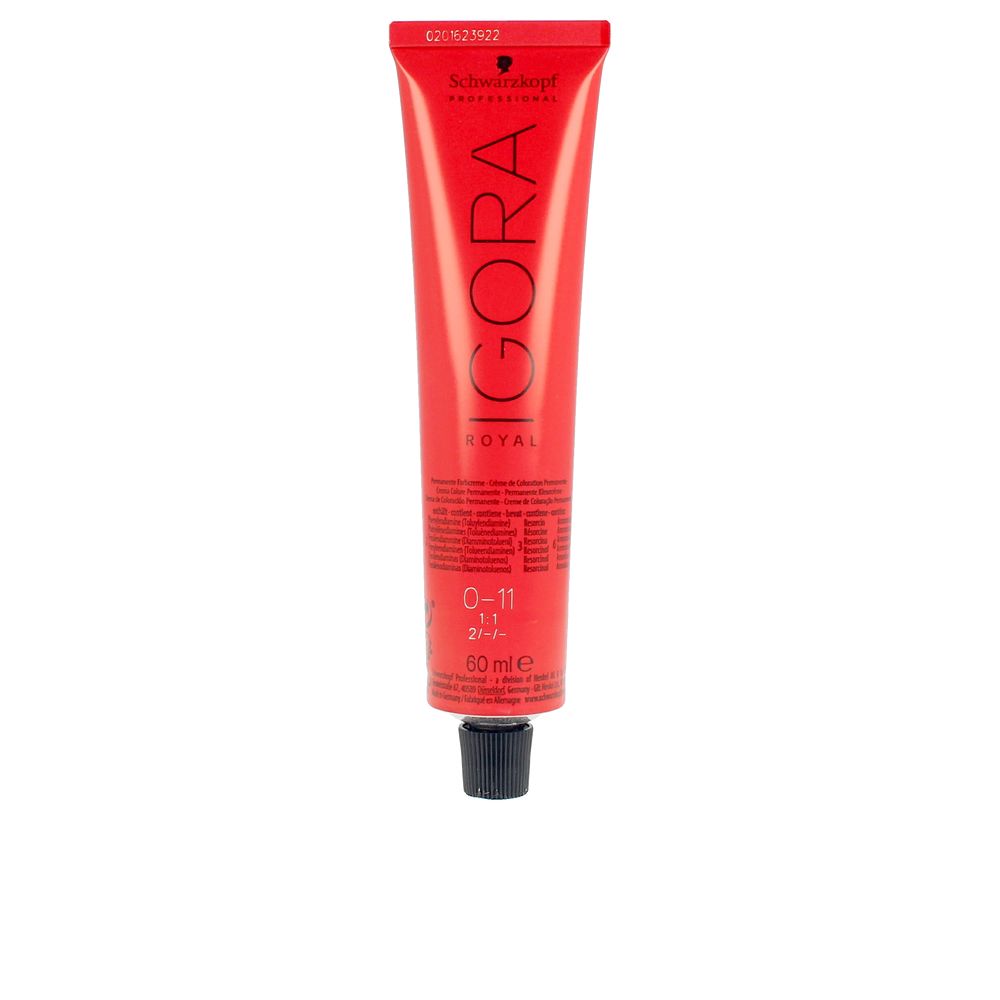 Schwarzkopf Igora Royal Coloração Permanente 0-11 Anti Yellow Concentrate 60ml