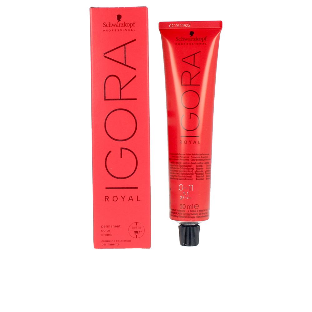 Schwarzkopf Igora Royal Coloração Permanente 0-11 Anti Yellow Concentrate 60ml