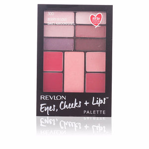 Revlon Mass Market Paleta olhos, bochechas + lábios #300-berry in amor 1 u