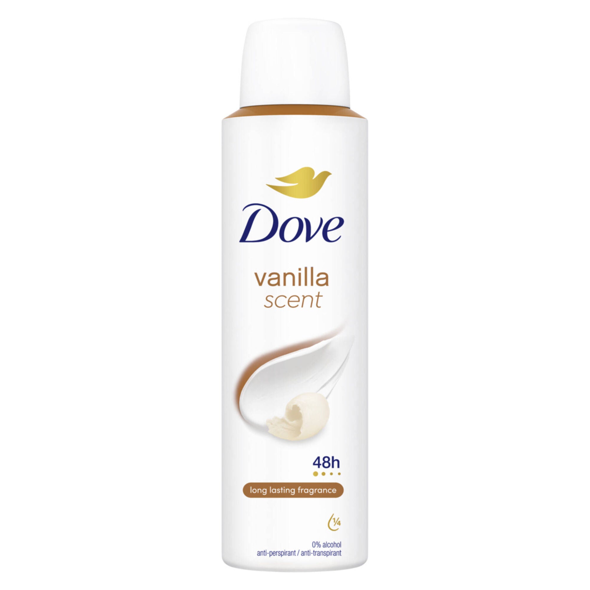 Desodorizante Spray Dove Baunilha 48h 90 g 150 ml