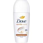 Desodorizante Roll-On Dove Baunilha 48h 52 g 50 ml