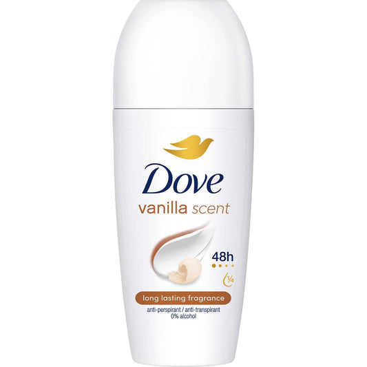 Desodorizante Roll-On Dove Baunilha 48h 52 g 50 ml