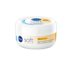 Nivea Soft Daily UV Creme Hidratante FPS 15 100 ml