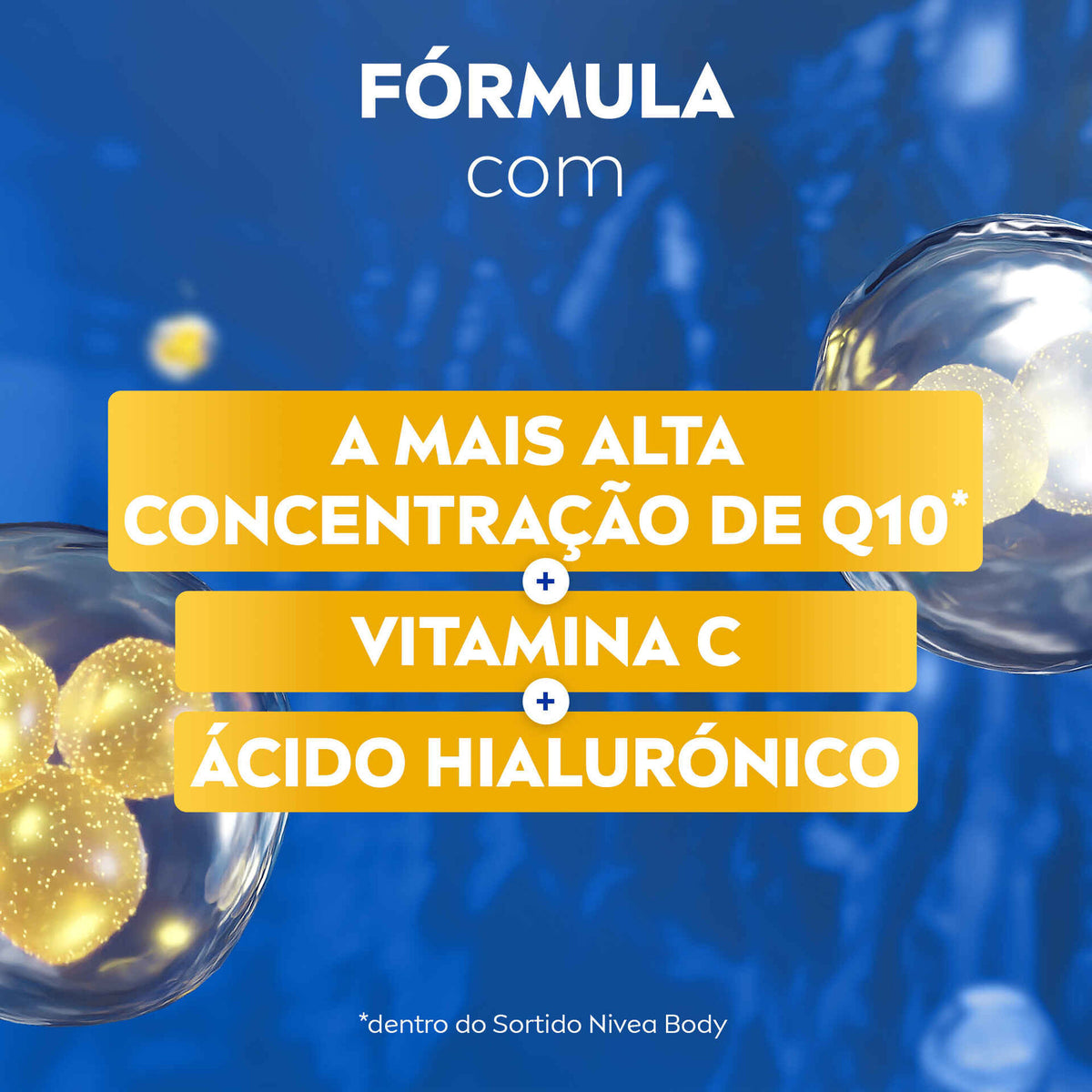 Nivea Q10 Loção-Sérum Corporal Refirmante e Energizante 200 ml