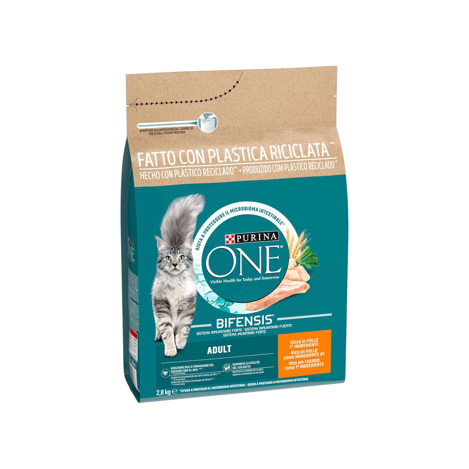 Purina One Ração para Gato Adulto Frango 2,8 kg