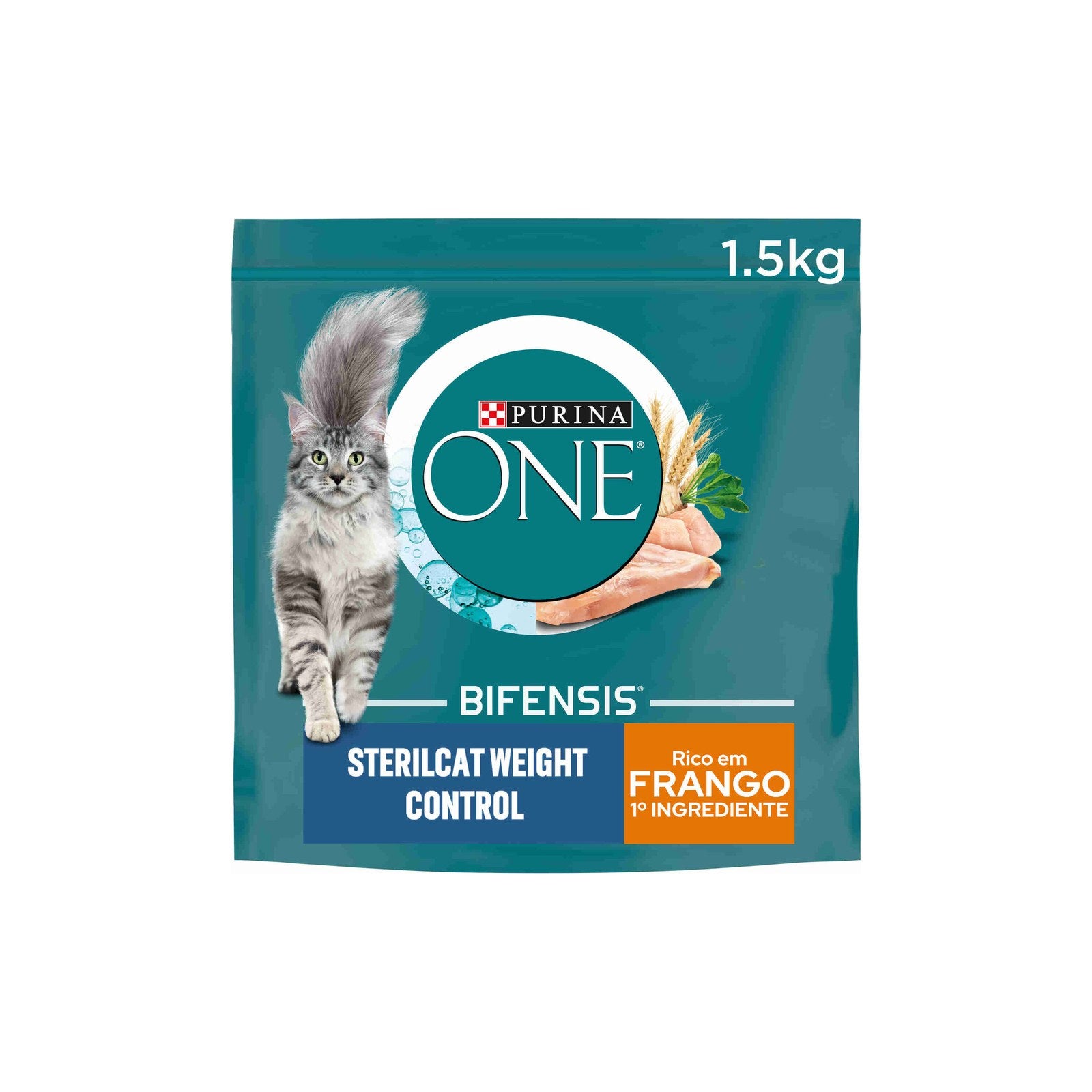 Ração Purina One Sterilcat Controlo de Peso Frango 1,5 kg