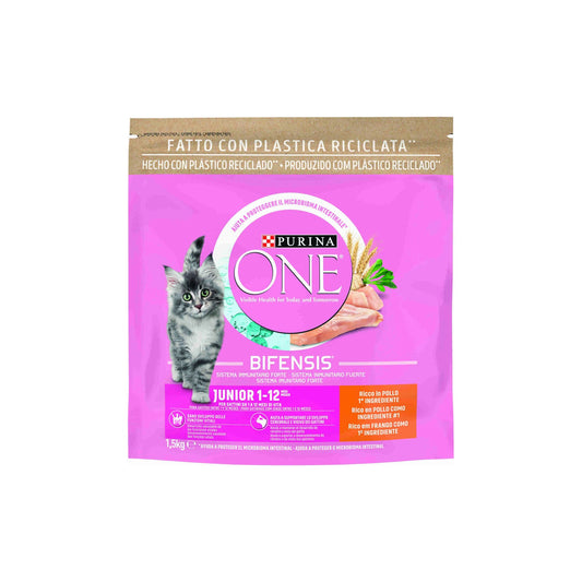 Purina One Ração para Gato Júnior com Frango 1,5 kg