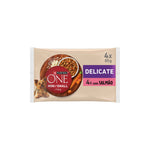 Purina One Mini Delicate Salmão para Cão Adulto 4x85 g