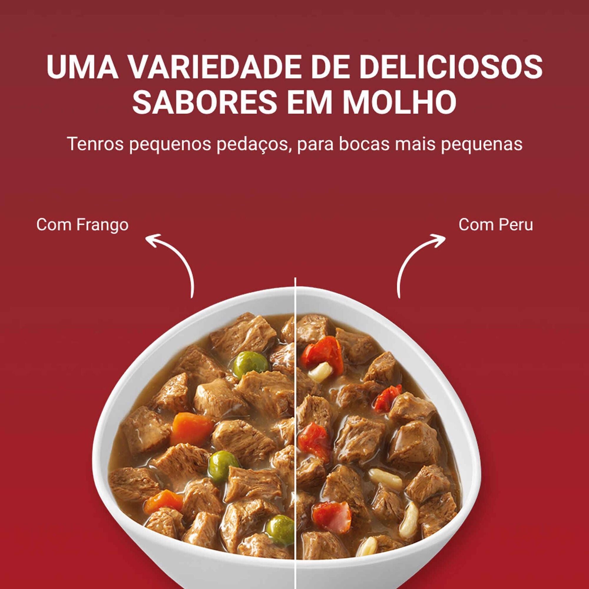 Purina One Mini Comida Húmida Cão Adulto Controlo de Peso 4x85 g