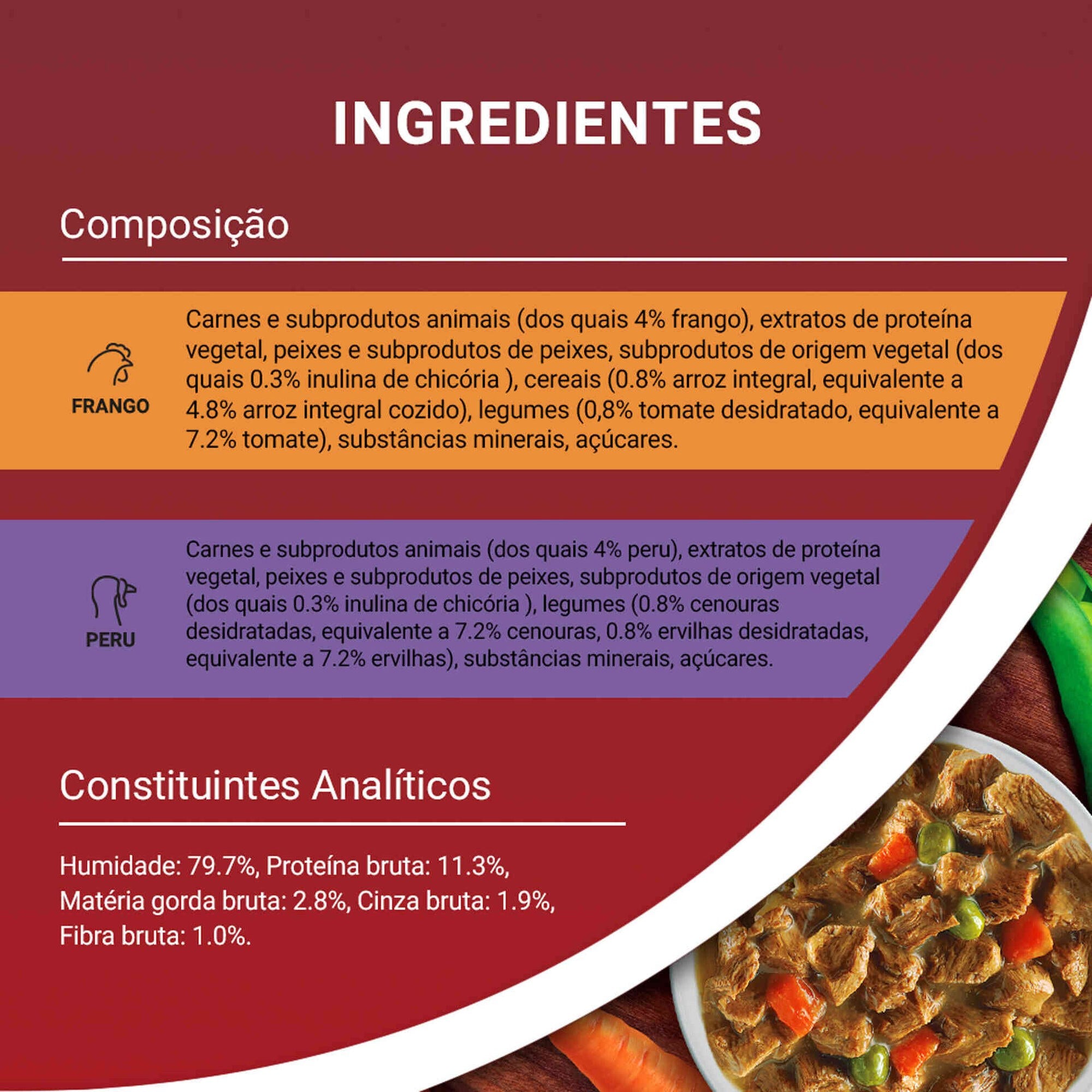 Purina One Mini Comida Húmida Cão Adulto Controlo de Peso 4x85 g