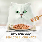 Purina Gourmet Gold Delícias Suculentas Peixe do Oceano para Gato Adulto 85 g
