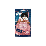 Purina Felix Tasty Nuggets Snack para Gato Salmão e Truta 50 g