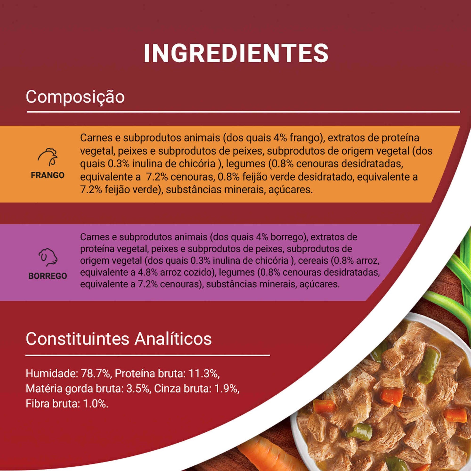 Purina One Mini Comida Húmida para Cão Adulto Sabor Vaca 4x85 g