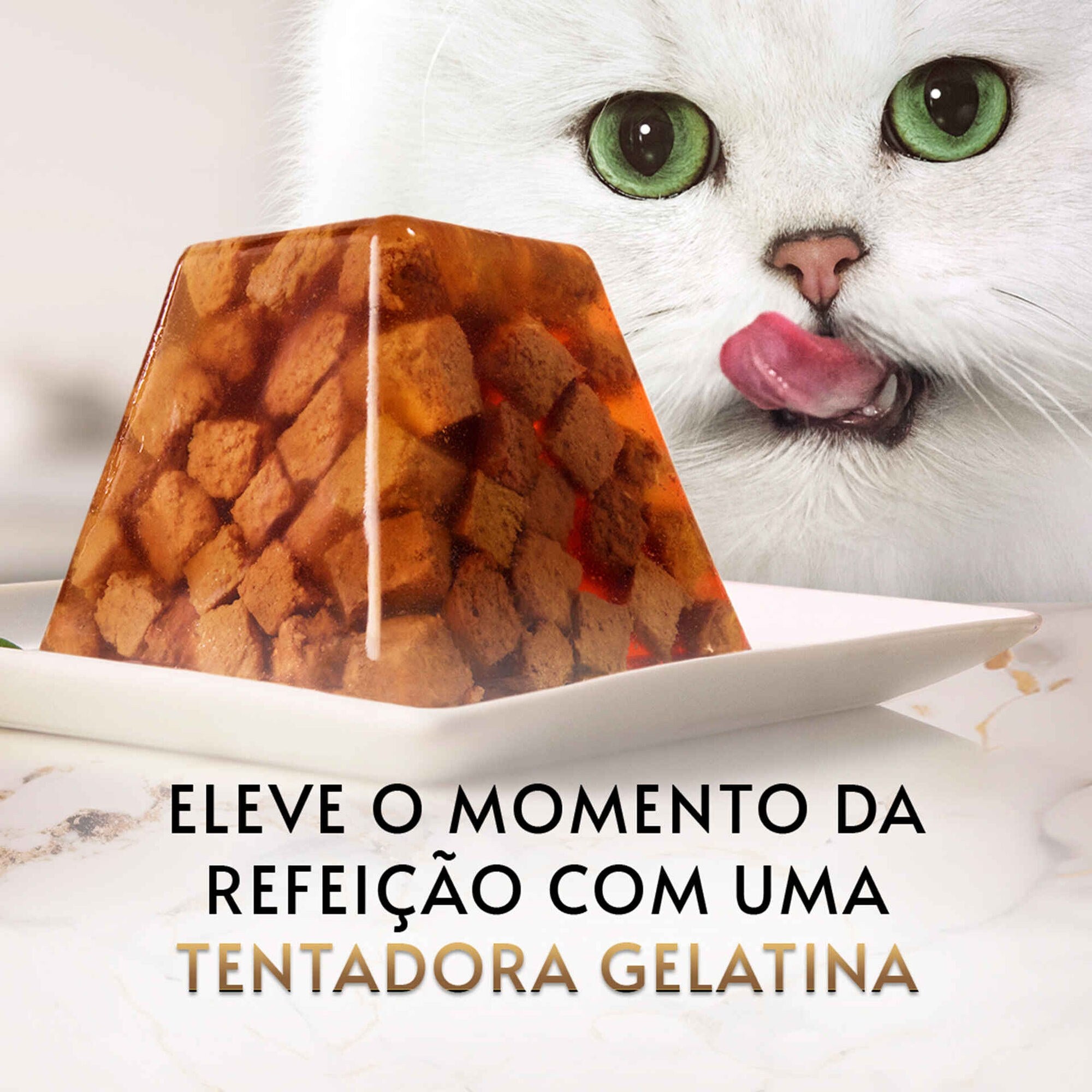 Purina Gourmet Revelations Comida Húmida Gato Adulto Frango, 4 porções 4x57 g