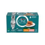 Purina One Terrine para Gato Adulto Frango e Cenouras 4x85 g