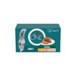 Purina One Terrine para Gato Adulto Frango e Cenouras 4x85 g