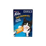 Purina Felix Deli Moments Snack Líquido Gato Frango 10g 4x10 g