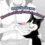 Snack Líquido Felix Deli Moments Salmão, 10 g 4x10 g
