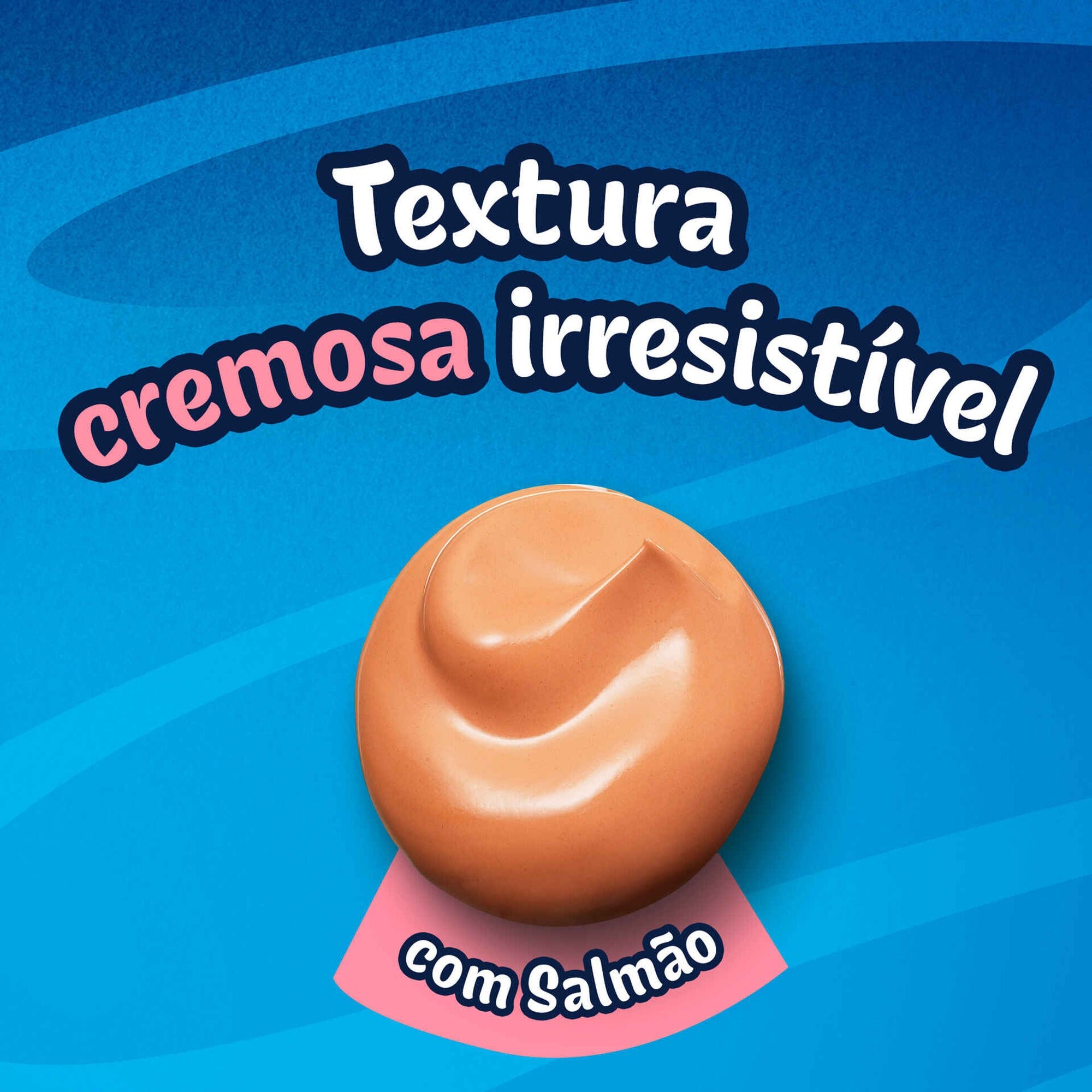 Snack Líquido Felix Deli Moments Salmão, 10 g 4x10 g
