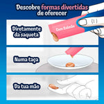 Snack Líquido Felix Deli Moments Salmão, 10 g 4x10 g