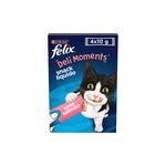 Snack Líquido Felix Deli Moments Salmão, 10 g 4x10 g