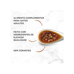 Purina Gourmet Soup Royale Snack Líquido Gato Salmão, Bacalhau e Solha 45 g 6x45 g