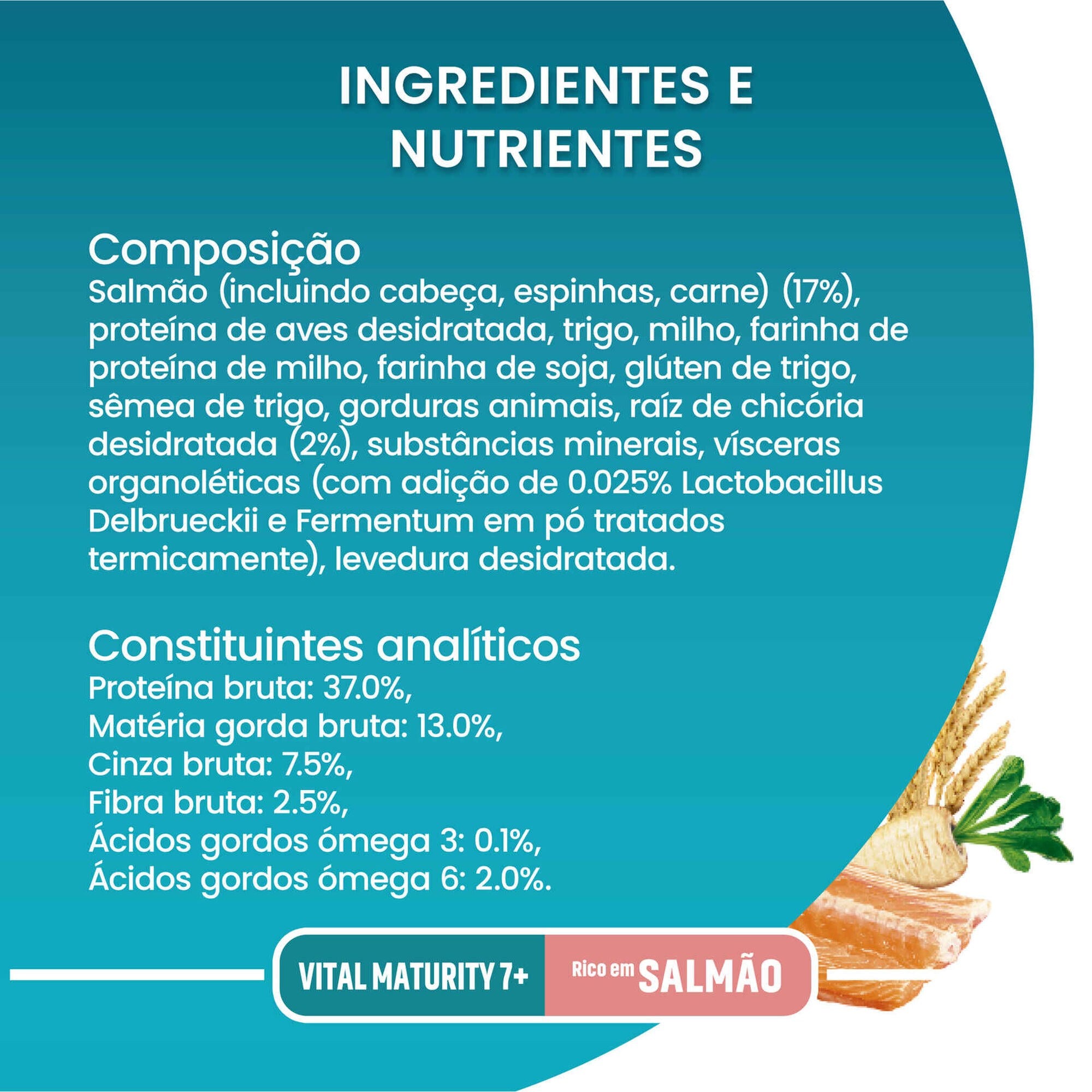 Purina One Vital Maturity Salmão para Gato Sénior 800 g