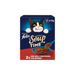 Purina Felix Soup Original para Gato Adulto, 288 g 6x48 g
