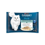 Purina Gourmet Perle Pedaços do Oceano para Gato Adulto 4x85 g
