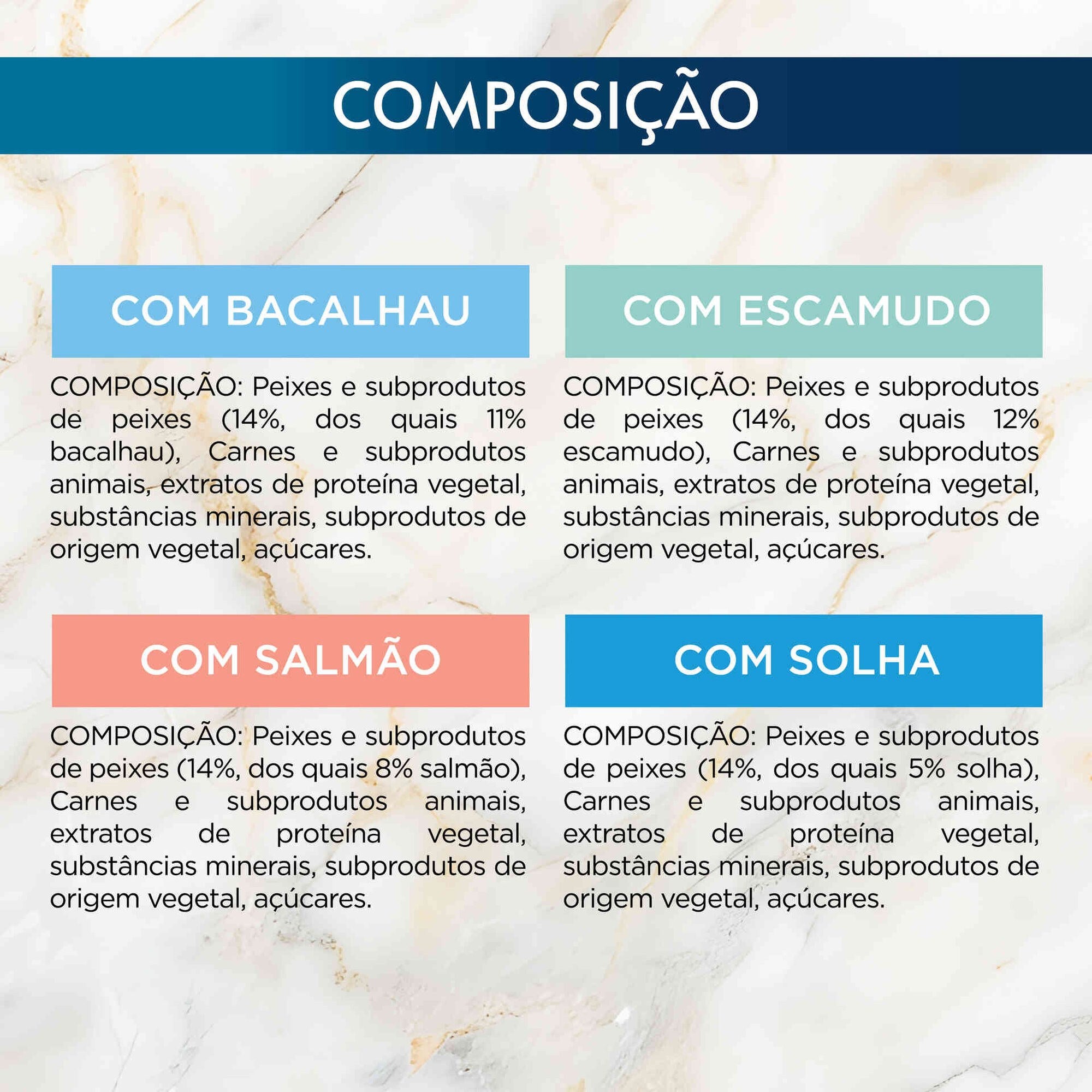 Purina Gourmet Perle Pedaços do Oceano para Gato Adulto 4x85 g