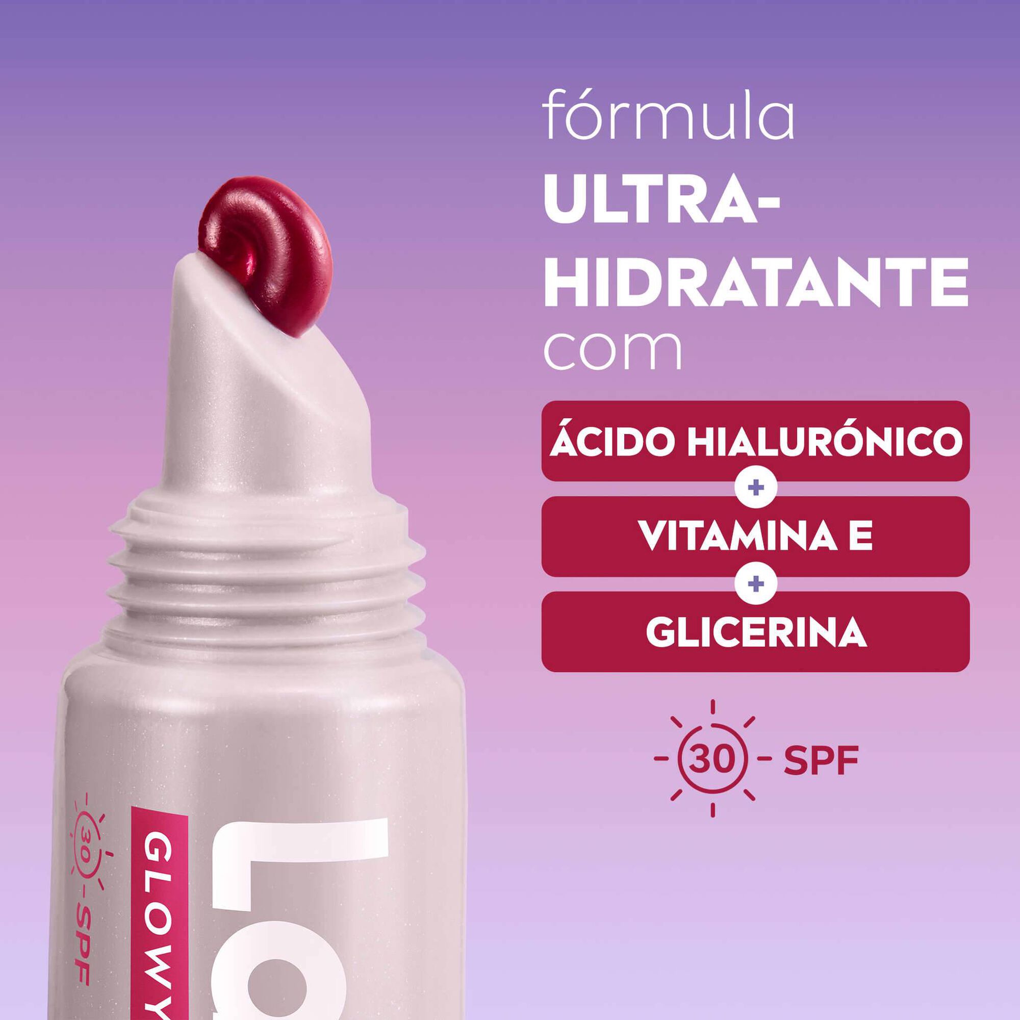 Labello Glowy Lips Berry FP30 10 ml
