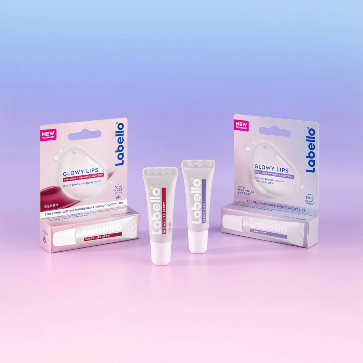 Labello Glowy Lips Berry FP30 10 ml