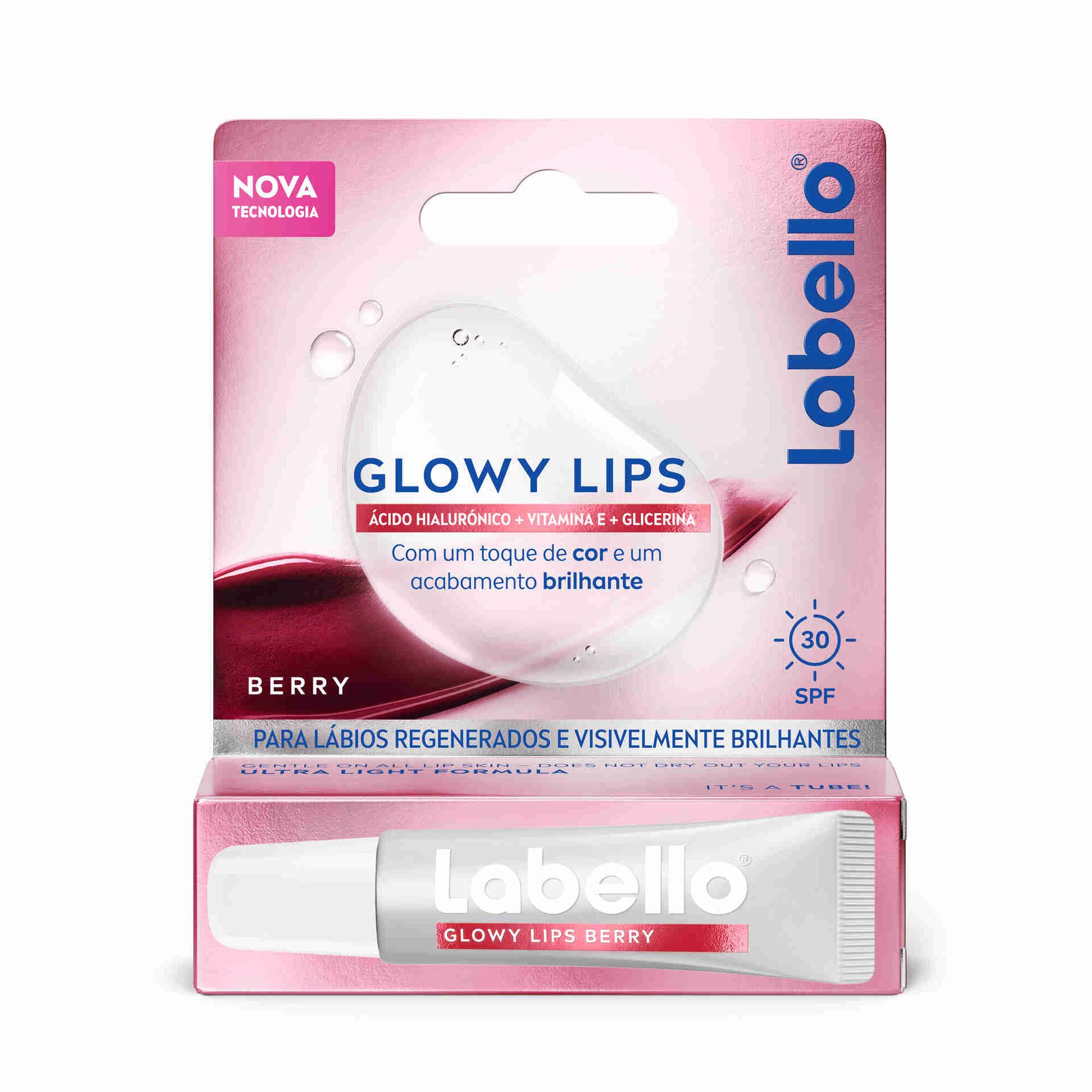 Labello Glowy Lips Berry FP30 10 ml