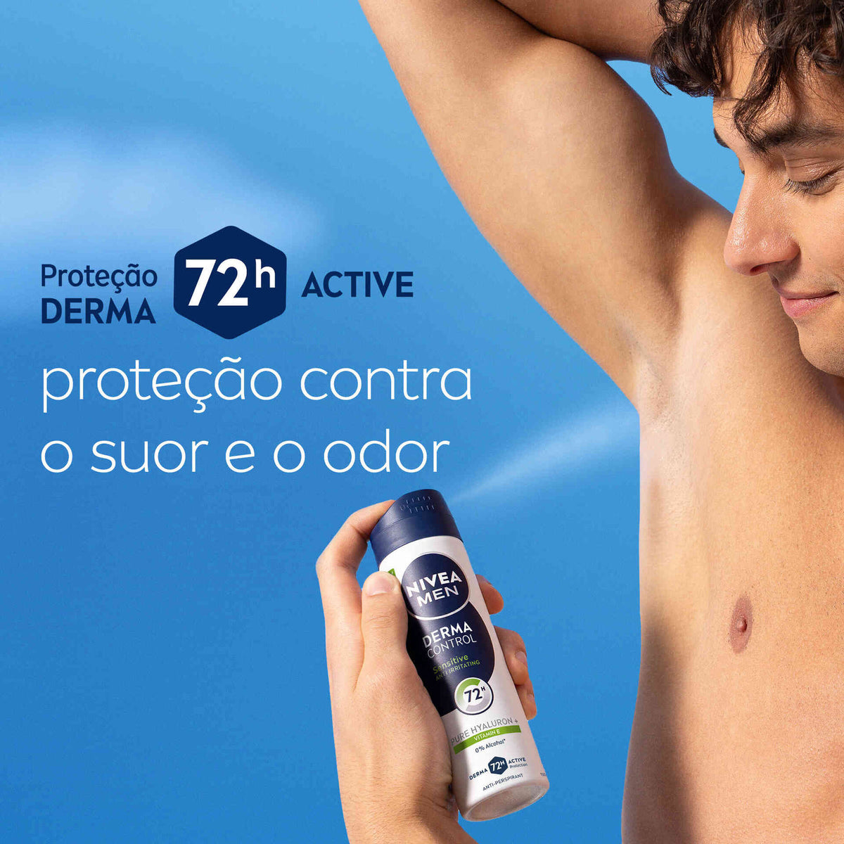 Nivea Men Derma Control Sensitive Spray 72H 150 ml
