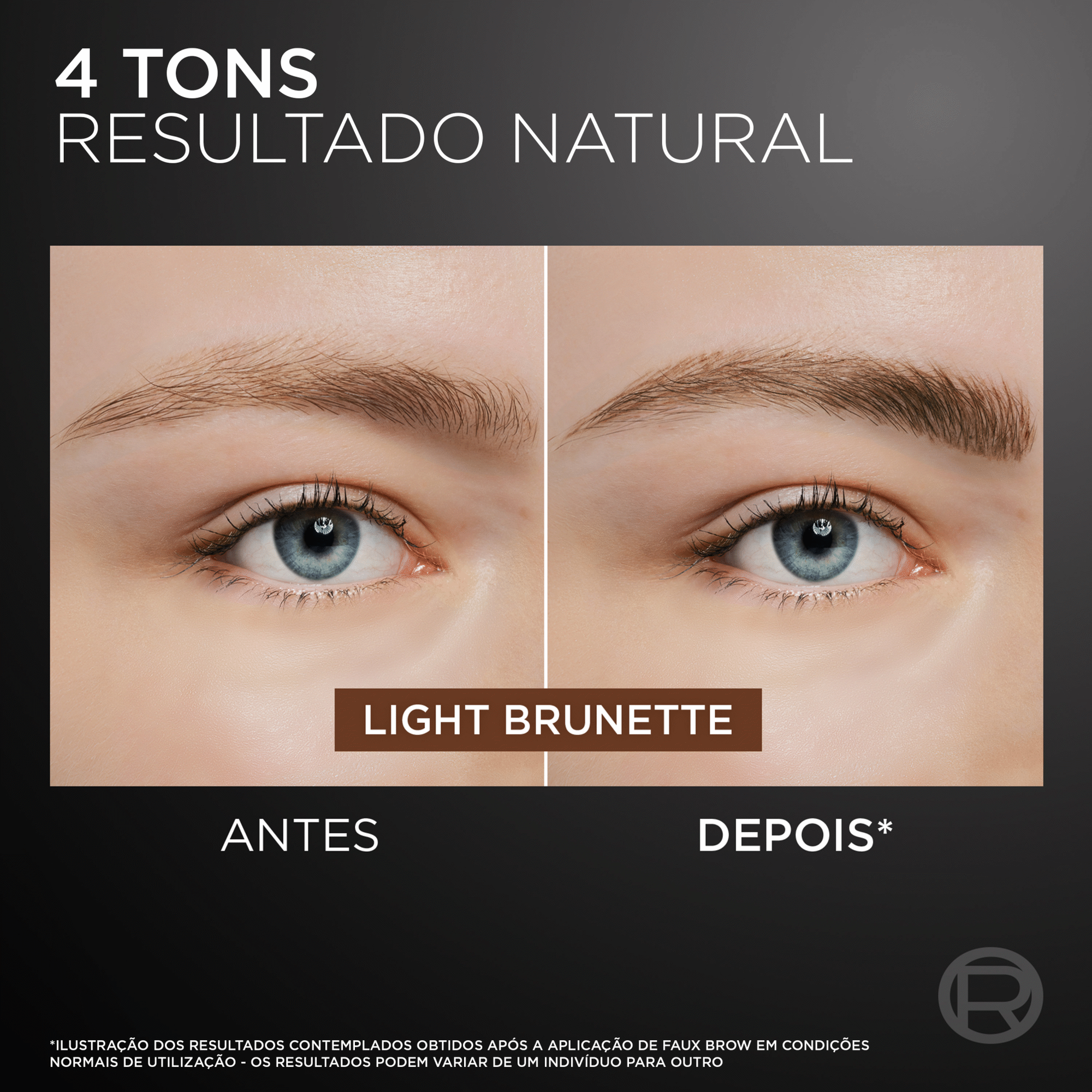 L'Oréal Paris Faux Brow Delineador Light Brunette 1 ml