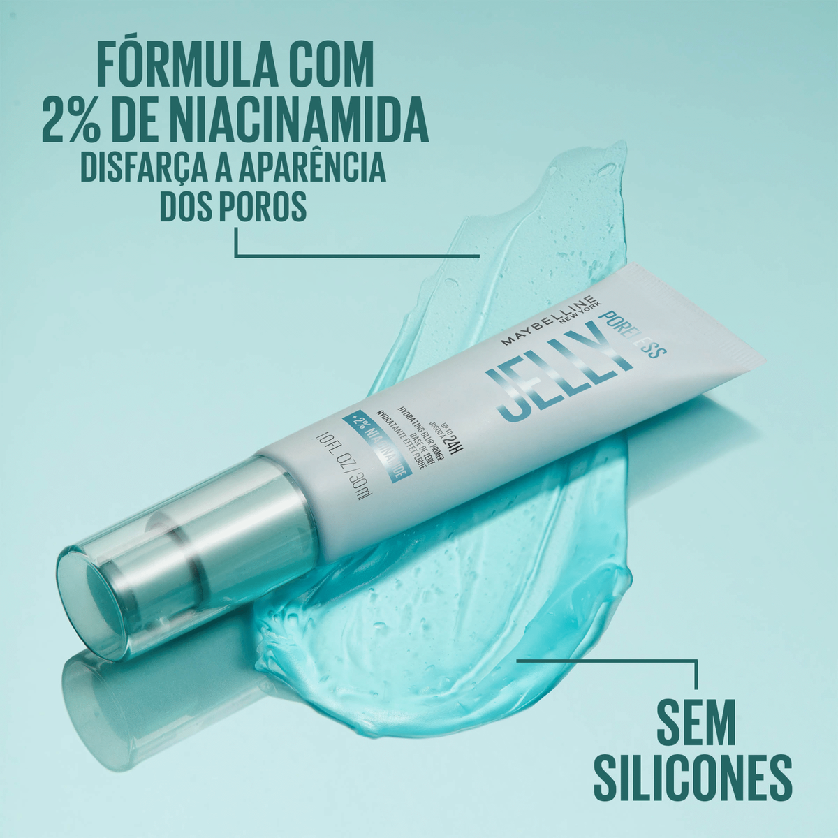 Maybelline New York Primer Jelly Poreless 1 un