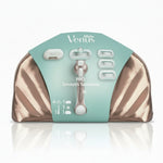 Gillette Venus Conjunto Pro Smooth Sensitive com Cabo + 4 Recargas + Suporte + Capa + Bolsa