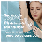 Gillette Venus Conjunto Pro Smooth Sensitive com Cabo + 4 Recargas + Suporte + Capa + Bolsa
