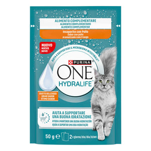 Purina One Hydra Life Snack Líquido para Gato Frango 50 g